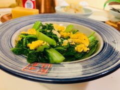 鸡蛋虾皮小白菜-小吊梨汤·北京菜·烤鸭(鸟巢店)