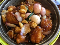 三杯鸡-皇后餐厅-煲仔·小菜·打边炉(古北店)