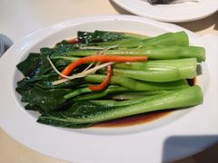 白灼广东芥兰-香港池仔记肠粉王(博多新记襄阳南路店)