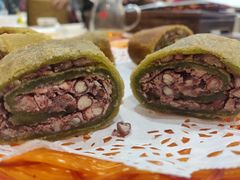 绿茶红豆薄撑-顺德人家食府(黄金广场店)