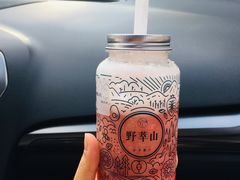 心动水蜜桃草莓-野萃山·潮汕厚果汁(十亩地店)