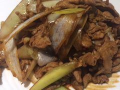 葱爆羊肉-四季小馆·地道北京小吃(广百店)