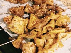-特色油边心管烤串