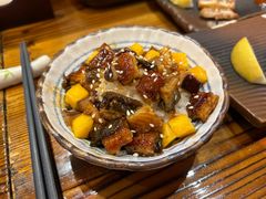 蒲烧鳗鱼芒果鹅肝粒饭-鸟鹏烧鸟居酒屋(熙龙湾店)