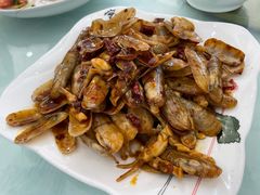 辣炒蛏子-碧海银沙海鲜餐厅(恒大海上威尼斯店)
