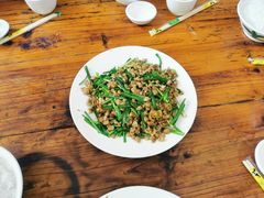 炒螺肉-海口滨海新村143号海南老字号炒菜店