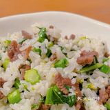 🥳超适合小朋友吃的少调料版牛肉菜心炒饭❗️