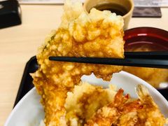 南瓜天妇罗-天ぷら定食まきの(難波千日前店)