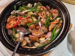 沙姜啫走地鸡煲-明本湛江鸡•海鲜小厨(陈家祠店)