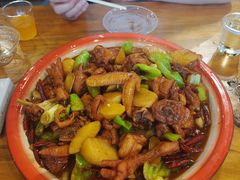 新疆大盘鸡-舜玉老孙家鲜炒大盘鸡(土屋路店)