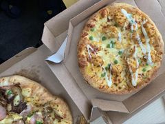 金沙咸蛋黄嫩鸡比萨-达美乐比萨(双安店)