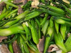 菜心炒鹅肾-烧鹅妹饭店