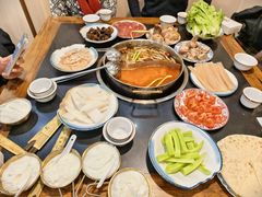 -乳仔牛牦牛汤锅 烤羊排(松潘古城店)