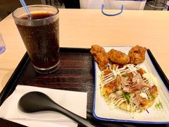 日式大阪烧配唐扬鸡块-吉野家(上海美罗城店)