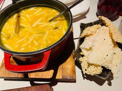 浓汤杂菌锅巴-千百味红餐厅·江西菜(绿地双子塔店)