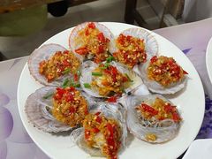 蒜蓉粉丝蒸扇贝-花乐餐厅(涠洲岛店)