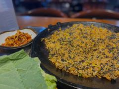 铁板炒饭-红辣椒八爪鱼特色韩国料理