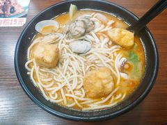 海鲜沙茶面-陈伯手工鱼丸(鼓浪屿沙滩店)