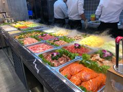 自助取餐区-非烤勿扰韩料自助烤肉(松山湖万科店)