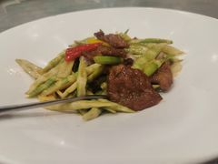罗汉笋炒牛肉-高第街56号港式餐厅(山大路店)