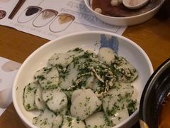 荠菜肉丝炒年糕-南小馆(迪士尼小镇店)