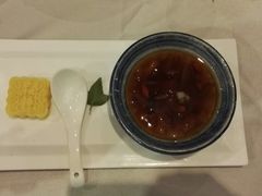 红糖冰爽百合粉配绿豆糕-品粹徽园·家常安徽菜