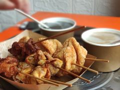 炸豆腐-谢怀亮芝麻茶