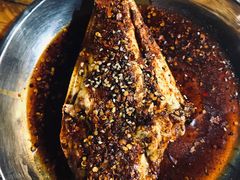 烤巴掌耗儿鱼-袁师傅烤肉(弹子石店)