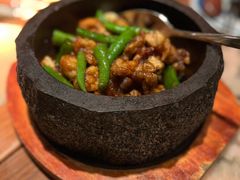 石锅杭椒牛蛙-桂满陇·锦绣江南(益田广场店)