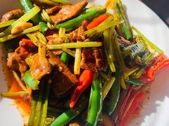 爆炒猪肝-古北烤鸭王I古北水镇景区店