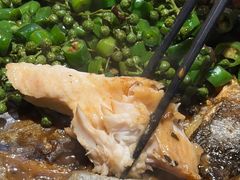 -探鱼·鲜青椒爽麻烤鱼(银泰城店)