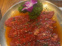 -明洞阿姨·韩式酱蟹烤肉·创意料理(三元桥店)