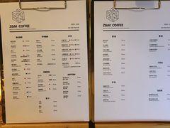 菜单-ZM COFFEE(西安路店)