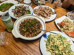 -滨海小渔村·海肠捞饭·鲅鱼水饺·特色老火鱼丸汤(华田店)