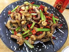 干煸鱿鱼须-普天和酒楼(天津之眼店)