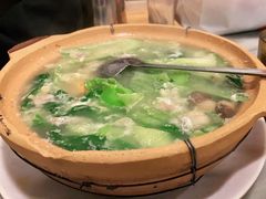 咸蛋黄芥菜煲-紫金食坊(江南西路店)
