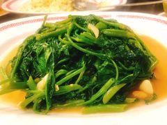 炒空心菜-中国城银都鱼翅酒楼