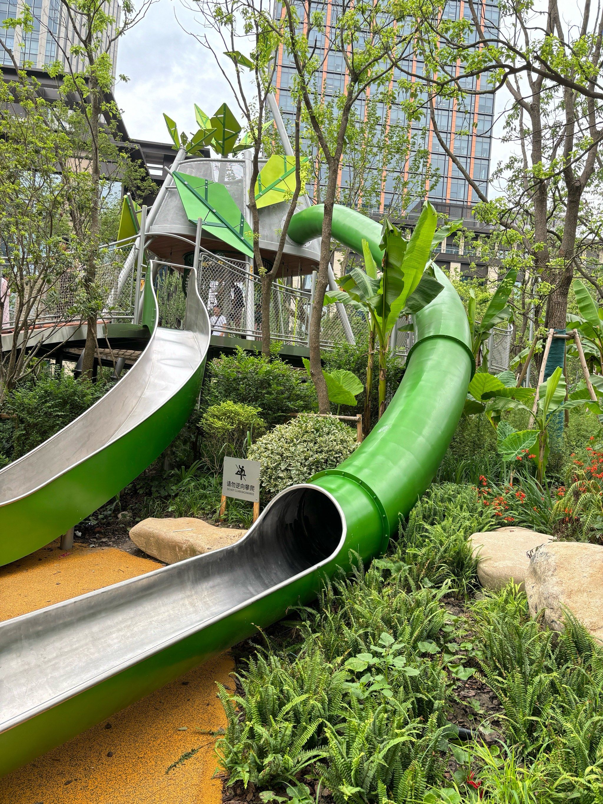 丛林里的免费滑梯!坐标徐汇