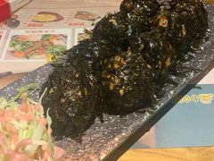 金枪鱼泡菜饭团-冰川延边料理·炭烤串(原小木屋店)