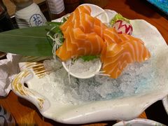 三文鱼刺身-有喜屋·烧鸟·居酒屋(三钢里店)