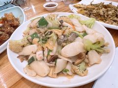 炒白果-老杨饭店(万科里店)