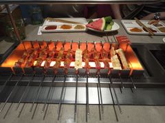 现穿羊肉串-丰茂烤串(钦州北路店)