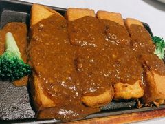 人气铁板肉汁煎豆腐-让我们见个面(祥云小镇店)