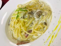 奶油腌肉蘑菇面-LUCCA卢卡西班牙海鲜饭(远洋广场店)