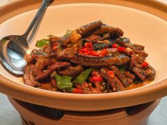 青椒紫苏炒黄鳝-潇湘府PLUS(大族广场店)