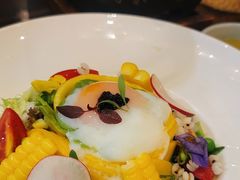温泉蛋藜麦沙拉-山葵家·创意料理(临平银泰城店)