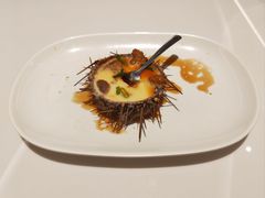 黄海胆原壳蒸蛋-正黄旗海鲜烧烤大排档(延安路总店)