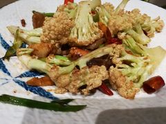 小炒有机花菜-珍味汤馆·潮汕家乡菜(保利文化广场店)