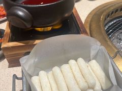 石锅甜辣年糕条-蚂蚁洞·烤肉大营地(上海静安大悦城店)
