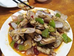 爆炒蛏子-温州一家人美食(西木头市店)